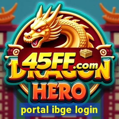 portal ibge login